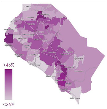 Availability of Affordable Health Care MAP