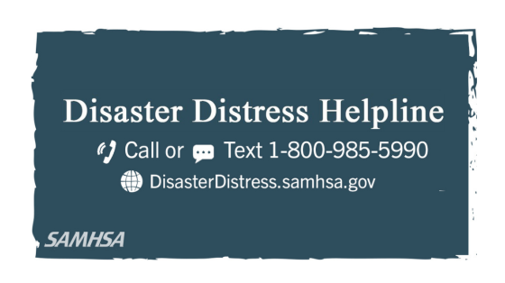 Disaster Distress Helpline logo