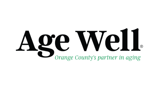 Age Well, Orange County's partner in aging logo