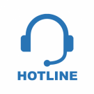 Hotline headset with microphone