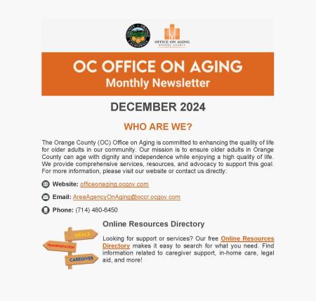 OOA Newsletter Dec 2024 pg1