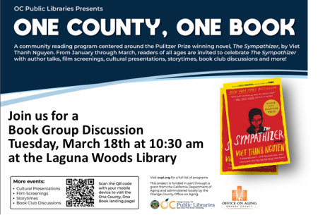 One County, One Book Group Discussion in Laguna Woods