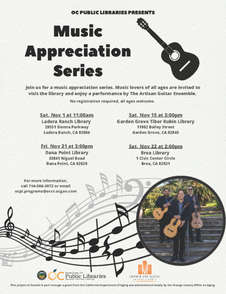 Music Appreciation Series_Artisain Guitar Ensemble