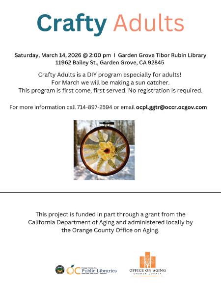 Crafty Adults Sun Catcher