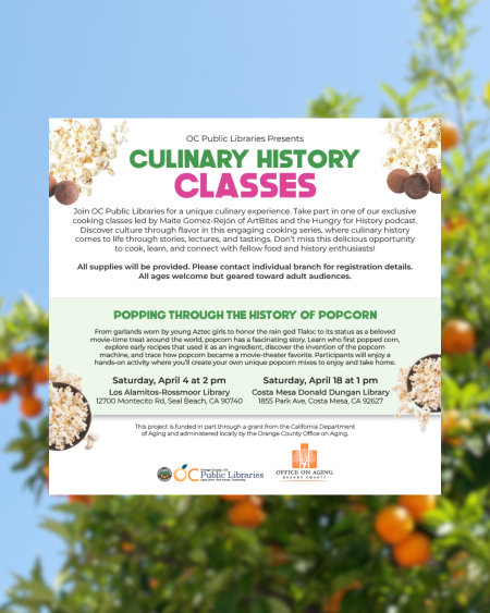 Culinary History Classes
