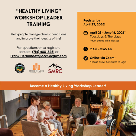 Healthy Living Workshop Leader Training Graphic