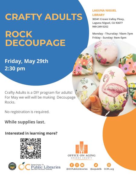 Decoupage Rock Laguna Niguel May 29